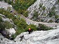 Paklenica: climbing the Ča je od Draga je od Draga.